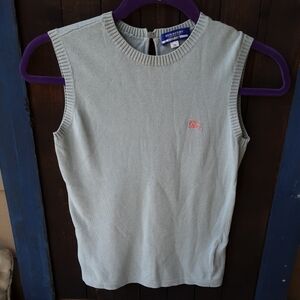 Burberry Light Blue Sweater Vest size 38.
